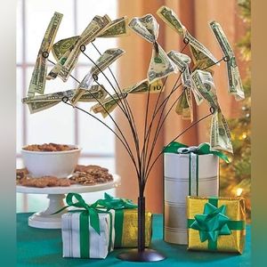 NEW Lakeside collection LTD money holder Gift card tree
